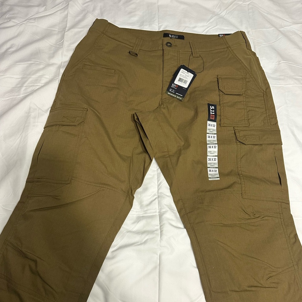 5.11 Tactical Men's Brown Cargo Pants
